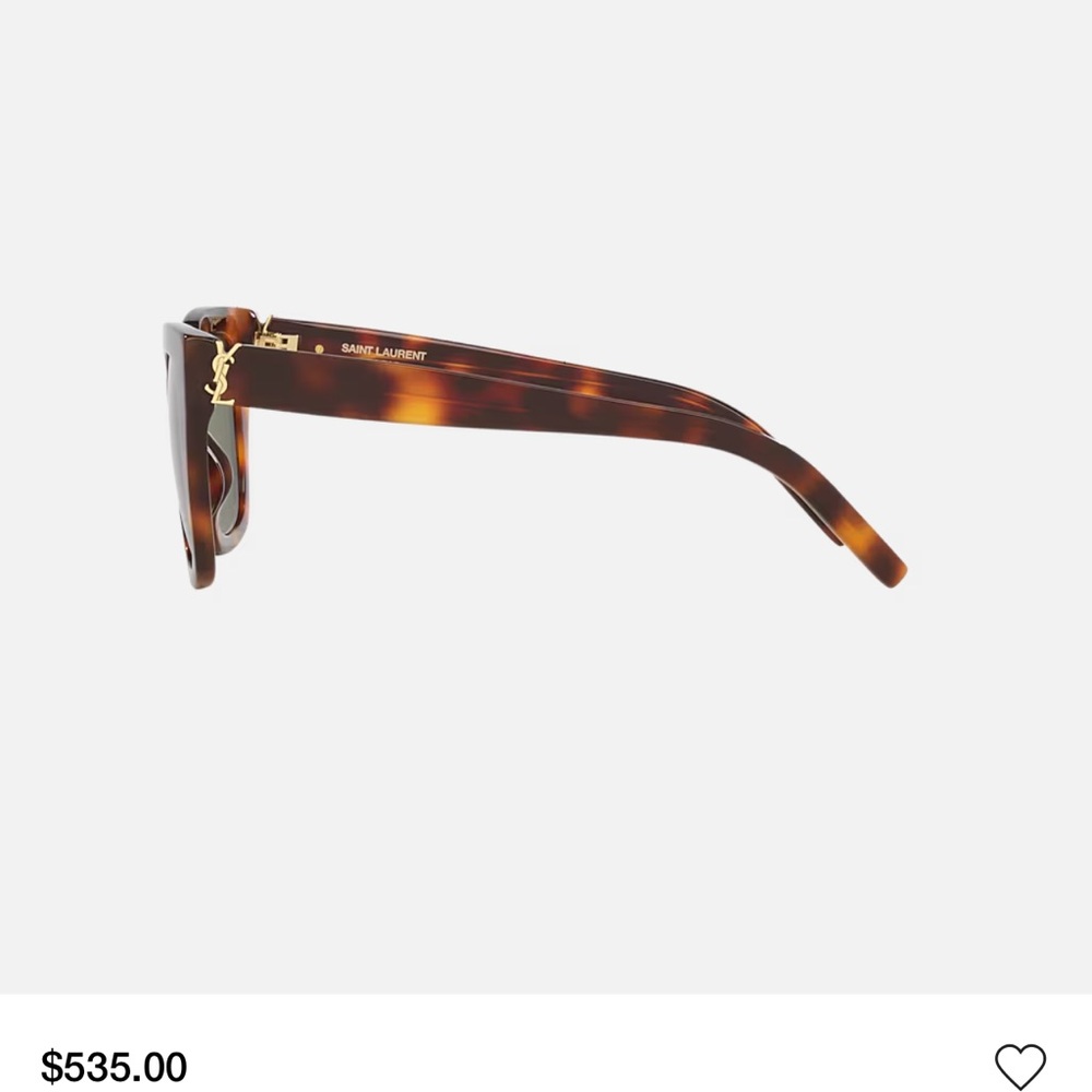 Tortoise Shell Square Sunglasses - Picture 5 of 5